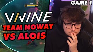 TEAM NOWAY VS TEAM ALOIS  VININE CUP SCRIMS  Game 1 [upl. by Aiym]