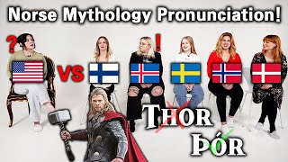 Norse Mythology Pronunciation differences Thor was not his REAL NAME [upl. by Darla524]