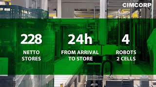 Inside Netto’s Coswig distribution center A masterpiece of automated precision [upl. by Botnick]