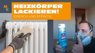 Heizkörper lackieren einfach und effektiv [upl. by Anerahs]