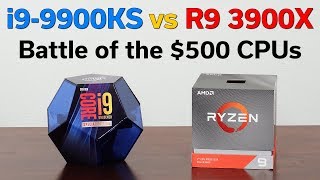 Intel i99900KS vs R9 3900X — Battle of the 500 CPU — Deep Dive Into Gaming amp NonGaming Benchmarks [upl. by Salsbury]