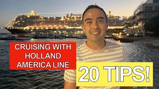 20 things you MUST do on your next HOLLAND AMERICA cruise [upl. by Thurmann]