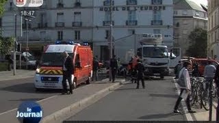 Dramatique accident devant la gare de Tours [upl. by Vivienne]