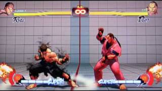 Street Fighter 4 Tutorials  Ep 2  The Focus System [upl. by Arreit646]