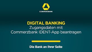 Zugangsdaten mit IDENT App beantragen [upl. by Ahseim]