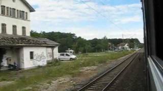 Regionalbahn R8 von Gunzenhausen nach Steinach bei Rothenburg odT [upl. by Connell]