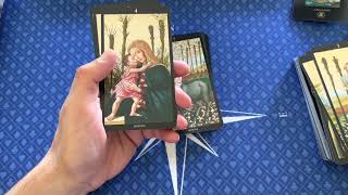 Manuel Tarot  unboxing Botticelli Tarot  perché si sta comportando cosi con me interattivo [upl. by Camarata16]