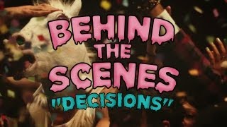 Behind The Scenes of quotDecisionsquot  the new music video from Borgore feat Miley Cyrus [upl. by Noizneb812]