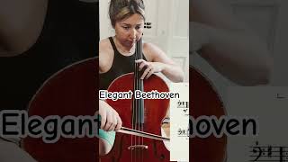 Minuet in G Beethoven Cello Suzuki book 3 [upl. by Megen]