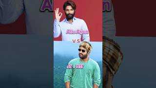 Allu Arjun 🥵😈 vs JrNtr 🔥🥵pushpa devara shorts [upl. by Ahsote]