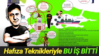 HAFIZA TEKNİKLERİ İLE İNKILAP TARİHİ👍 TARİH TEKRAR [upl. by Denney]