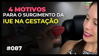 4 motivos para o surgimento da IUE na gestação fisioterapiapelvica  Live 087 [upl. by Missak]