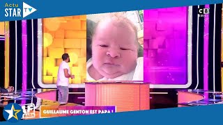 Guillaume Genton papa son fils Jules est né  Le chroniqueur dévoile une photo en direct dans TPMP [upl. by Einohpets]