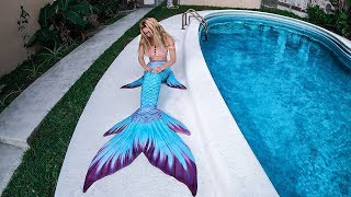 Unboxing GORGEOUS Mermaid Tail  Finfolk Productions CASPIAN COVE Review [upl. by Suellen77]