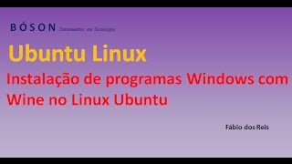 Instalação de programas Windows com Wine no Linux Ubuntu [upl. by Jegger]