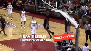 Travis Leslie  Georgia Dunk of the Year Nominee [upl. by Dett]