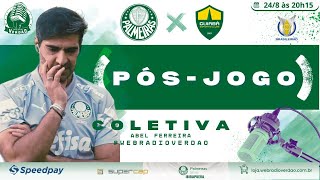 PÓSJOGO PALMEIRAS 5X0 CUIABÁ  COLETIVA ABEL FERREIRA  ANÁLISE COMPLETA DA 24ª RODADA [upl. by Jack]