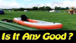 I bought the cheapest Drop Stitch Inflatable Kayak on eBay  Costway GoPlus Kayak Review [upl. by Refenej]