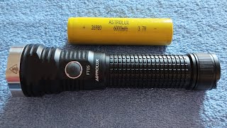 Astrolux FT05 XLD HP50 HI 3050lm Flashlight  Unboxing [upl. by Ehsiom]