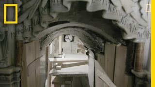 EXCLUSIVE A Closer Look Inside Christs Unsealed Tomb  National Geographic [upl. by Zirkle832]