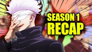 Watch This Before Jujutsu Kaisen Season 2  JJK Season 1 Recap in 17 Minutes  Loginion [upl. by Ecnaiva844]