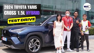 2024 Toyota Yaris Cross 15L HEV CVT  Test Drive [upl. by Edualcnaej]