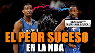 El PEOR suceso en la Historia NBA  Gibert Arenas y Javaris Crittenton [upl. by Mccurdy]