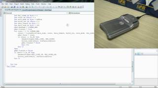 RFID NFC and Mifare programming  Visual Basicnet Windows source code example Simplest [upl. by Ulrich]