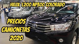 precios de camionetas doble cabina de trabajo 2020 [upl. by Annua]