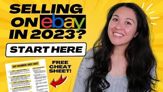 How to Sell on Ebay for Beginners in 2023  6 Steps to Get Started Today [upl. by Dyob]