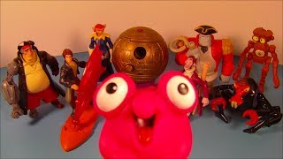 2002 NINTENDO SUPERSTARS SET OF 10 BURGER KING KIDS MEAL TOYS VIDEO REVIEW [upl. by Long259]