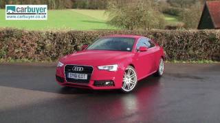 Audi A5 coupe review  CarBuyer [upl. by Edmead]