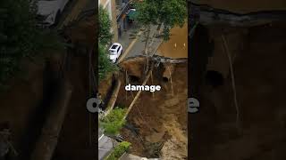 Huge sinkhole hits china [upl. by Silenay]