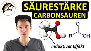 Säurestärke von Carbonsäuren Induktiver Effekt  Chemie Tutorial [upl. by Dranyl853]