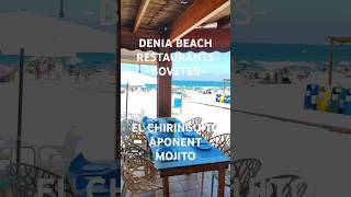 Denia Beach Restaurants Playa Bovetes Summer Holiday denia costablanca spain spaintravel [upl. by Dey]