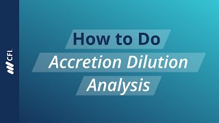 How to Do Accretion Dilution Analysis [upl. by Zetram87]