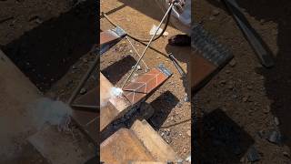 Amazing welding design work with stick welding shorts welding [upl. by Llibyc]