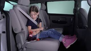 How to use the mifold GrabandGo booster seat in 4 easy steps [upl. by Nevi]