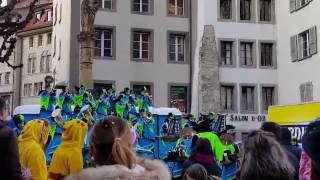 Le Carnaval des Bolzes 2017 à Fribourg  La remise de la clé le 25 février 2017 [upl. by Nirak]