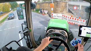 GoPro Cabview  Gülle fahren 2023  Fendt 828 Vario amp 225 m³ Joskin Volumetra Tridem [upl. by Olympium]