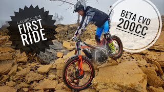 BVM VLOG 155  Laurences First Ride On His New 200cc Beta [upl. by Muhcan615]