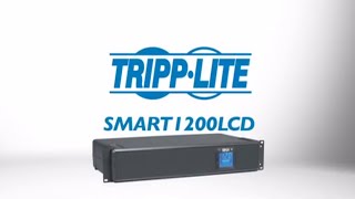 Tripp Lite SMART1200LCD UPS System [upl. by Yuk984]