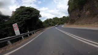 Driving through scenic waterfall wayDorrigo to Bellingen NSW AustraliaPART I [upl. by Luapnaej701]