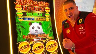 RECORD BREAKING JACKPOT On Million Dollar Dragon Link  250 BETS [upl. by Asle209]