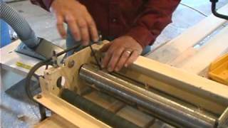 Woodmaster PlanerMolder Part 7A Making Molding with Gary Striegler [upl. by Ayote]