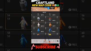 craftland new map code rare bundles ob42 india server freefire craftlandmapcode [upl. by Asiuol]