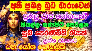 2024 Budha Maruwa බුධ කන්‍යා රාශීයට Mercury transits Virgo Sinhala Horoscope [upl. by Jeannette]