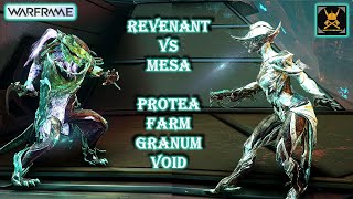 PROTEA Farm in GRANUM Void REVENANT Vs MESA [upl. by Lucky866]