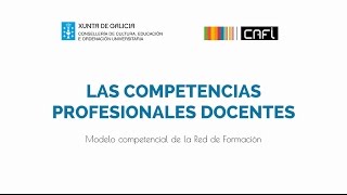 LAS COMPETENCIAS PROFESIONALES DOCENTES [upl. by Kcirddor]