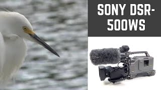 Sony DSR500WS Camcorder Product Test Shoot 2 [upl. by Esor]